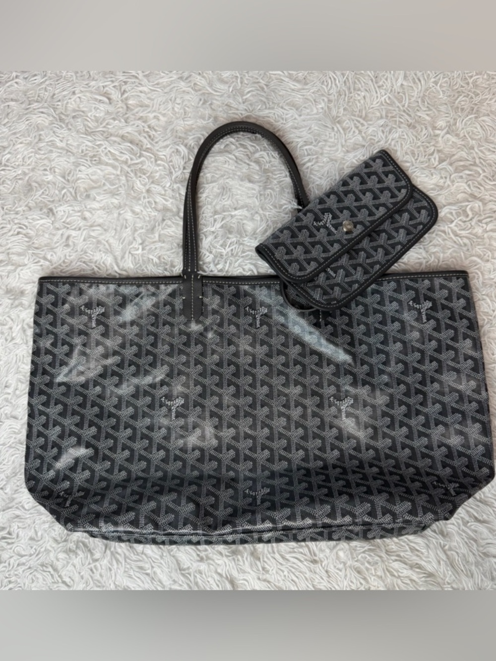 GOYARD Goyardine Saint Louis PM in Grey